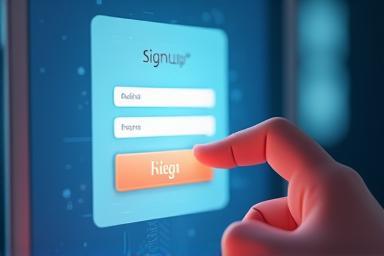 Online signup form
